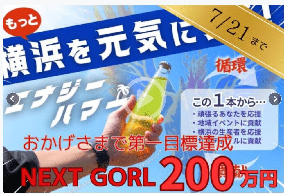 エナジーハマーのクラウドファンディング